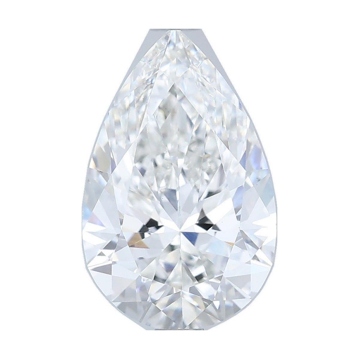 2.55 ct pear lab-grown diamond, F color, VS1 clarity, IGI certified, still from its 360° video