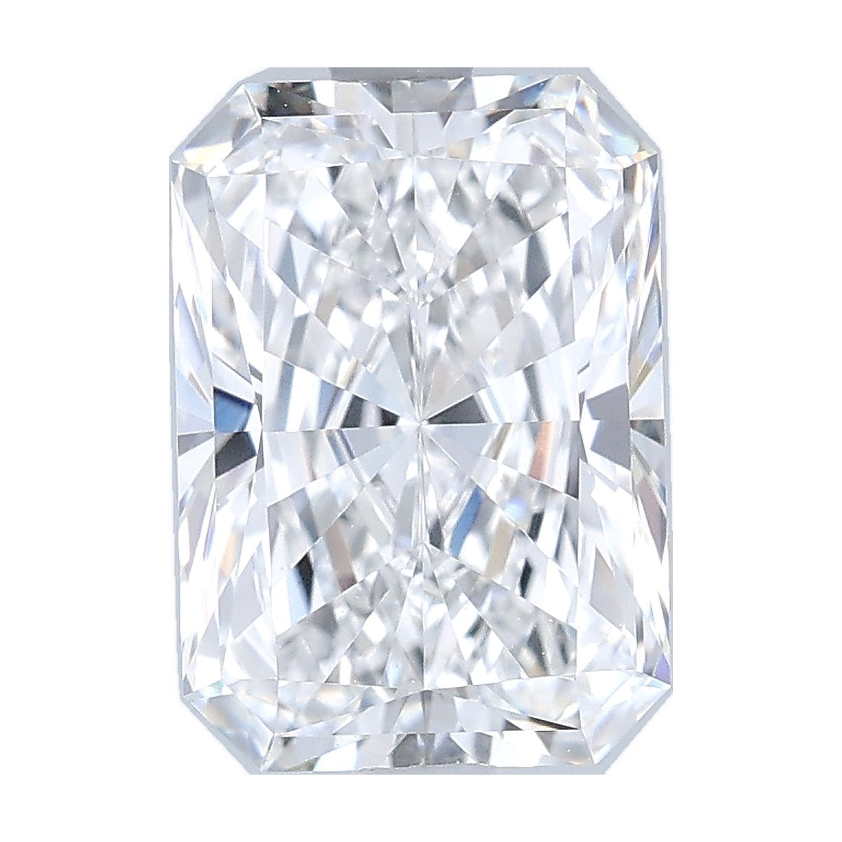 2.55 ct radiant lab-grown diamond, D color, VVS2 clarity, IGI certified, still from its 360° video