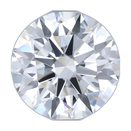 2.55 ct round lab-grown diamond, F color, VS1 clarity, GIA certified, still from its 360° video
