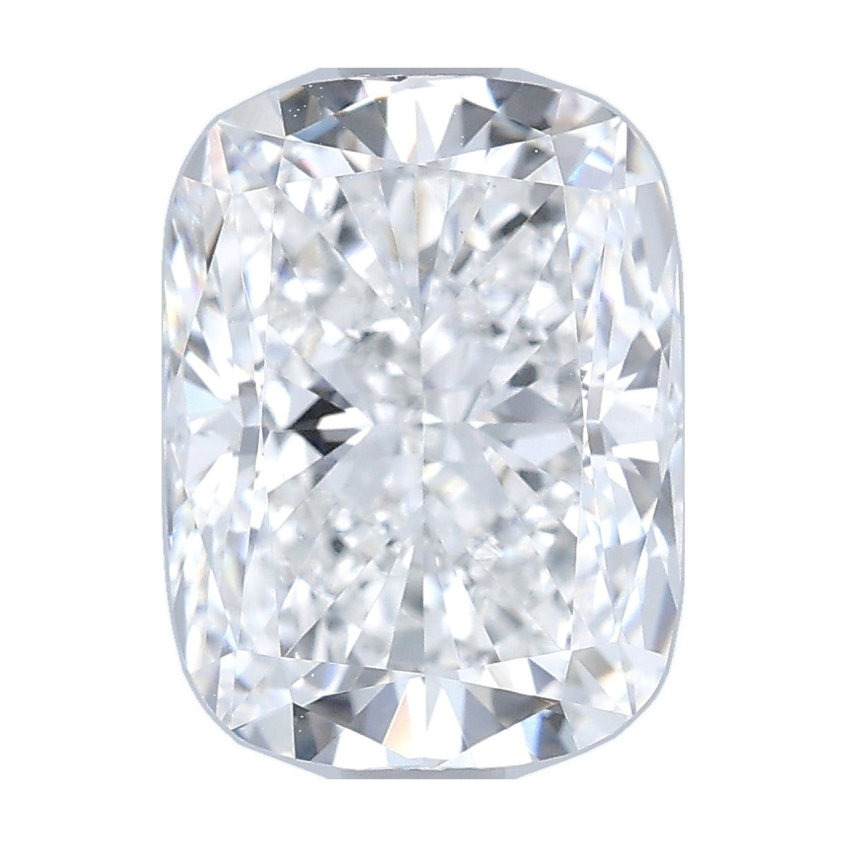 2.56 ct elongated cushion lab-grown diamond, E color, VVS2 clarity, IGI certified, still from its 360° video