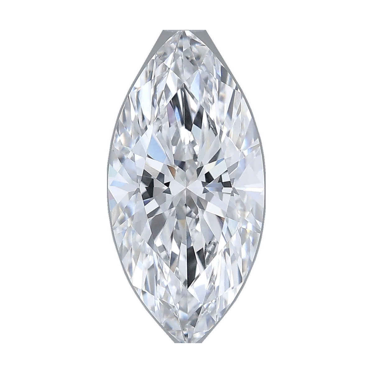 2.56 ct marquise lab-grown diamond, D color, VVS2 clarity, IGI certified, still from its 360° video
