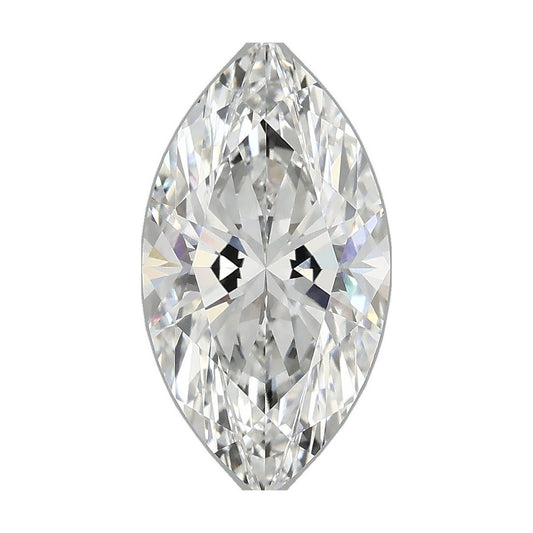 2.56 ct marquise lab-grown diamond, E color, VS1 clarity, IGI certified, still from its 360° video