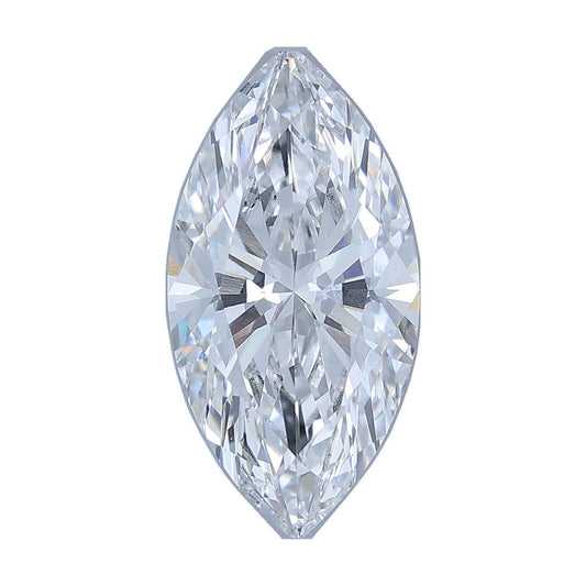 2.56 ct marquise lab-grown diamond, E color, VVS2 clarity, IGI certified, still from its 360° video
