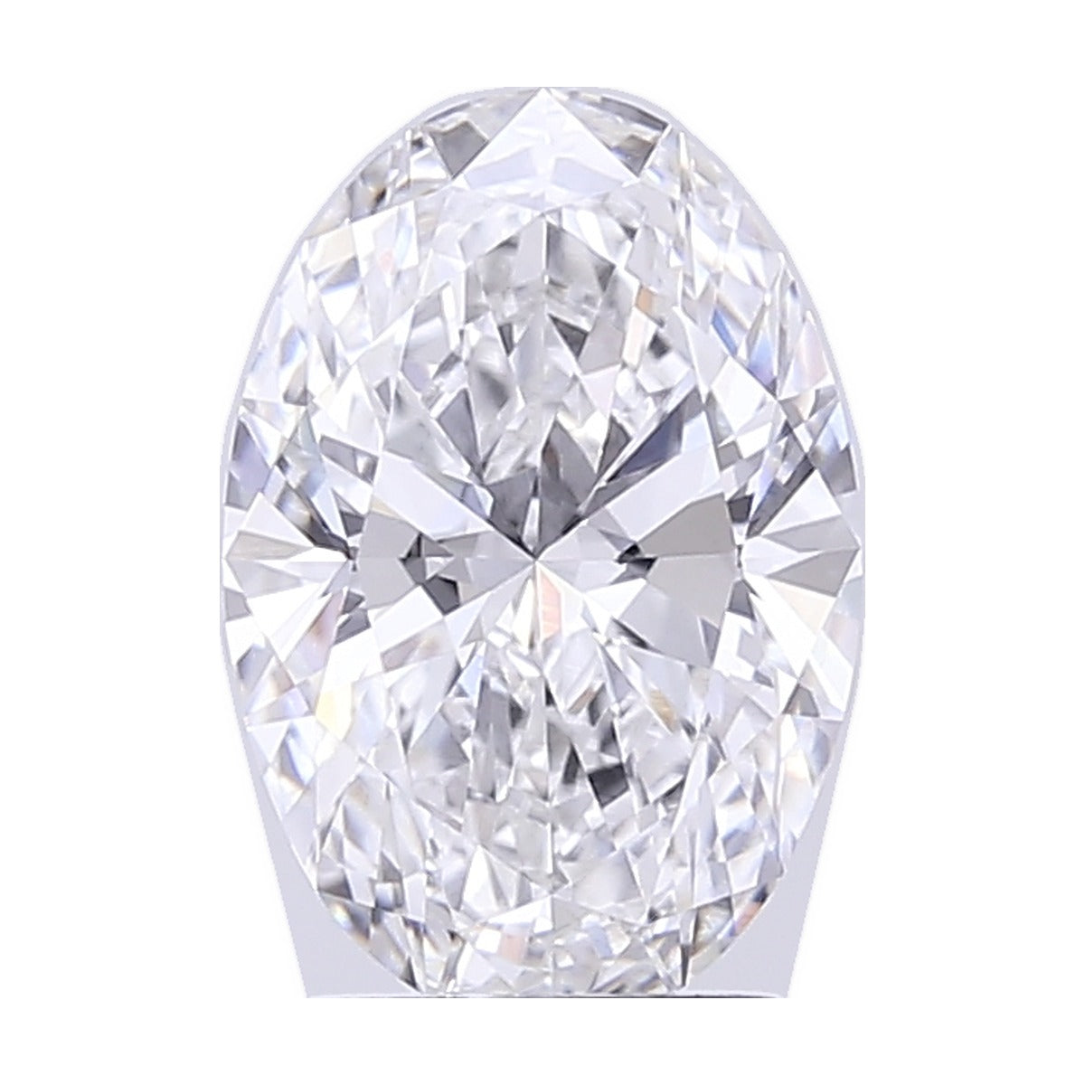 2.56 ct oval lab-grown diamond, F color, VVS2 clarity, GIA certified, still from its 360° video