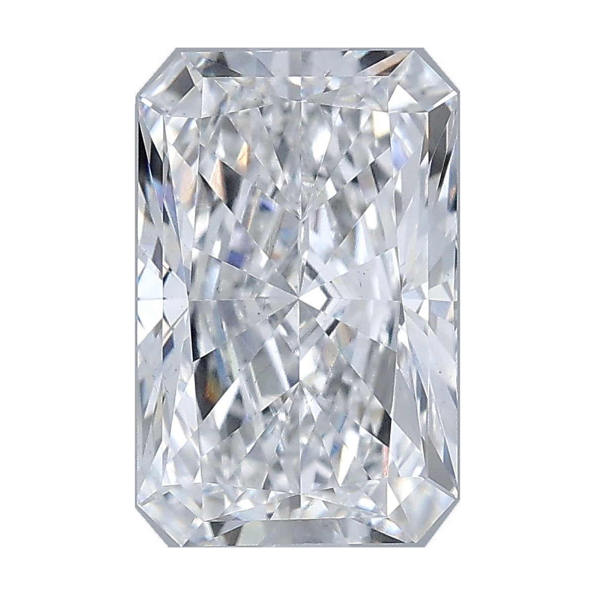 2.56 ct radiant lab-grown diamond, D color, VS1 clarity, IGI certified, still from its 360° video