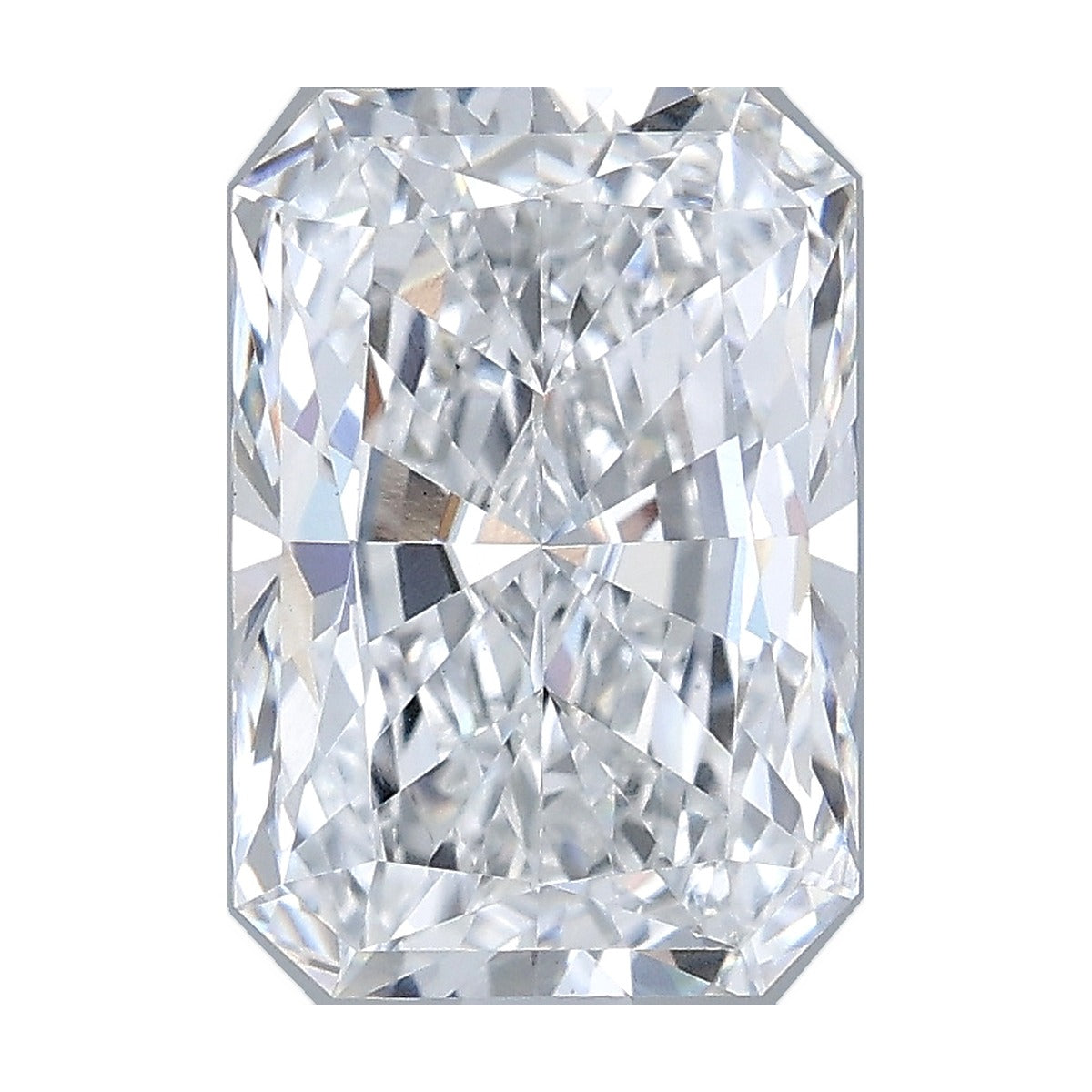 2.56 ct radiant lab-grown diamond, E color, VS1 clarity, IGI certified, still from its 360° video