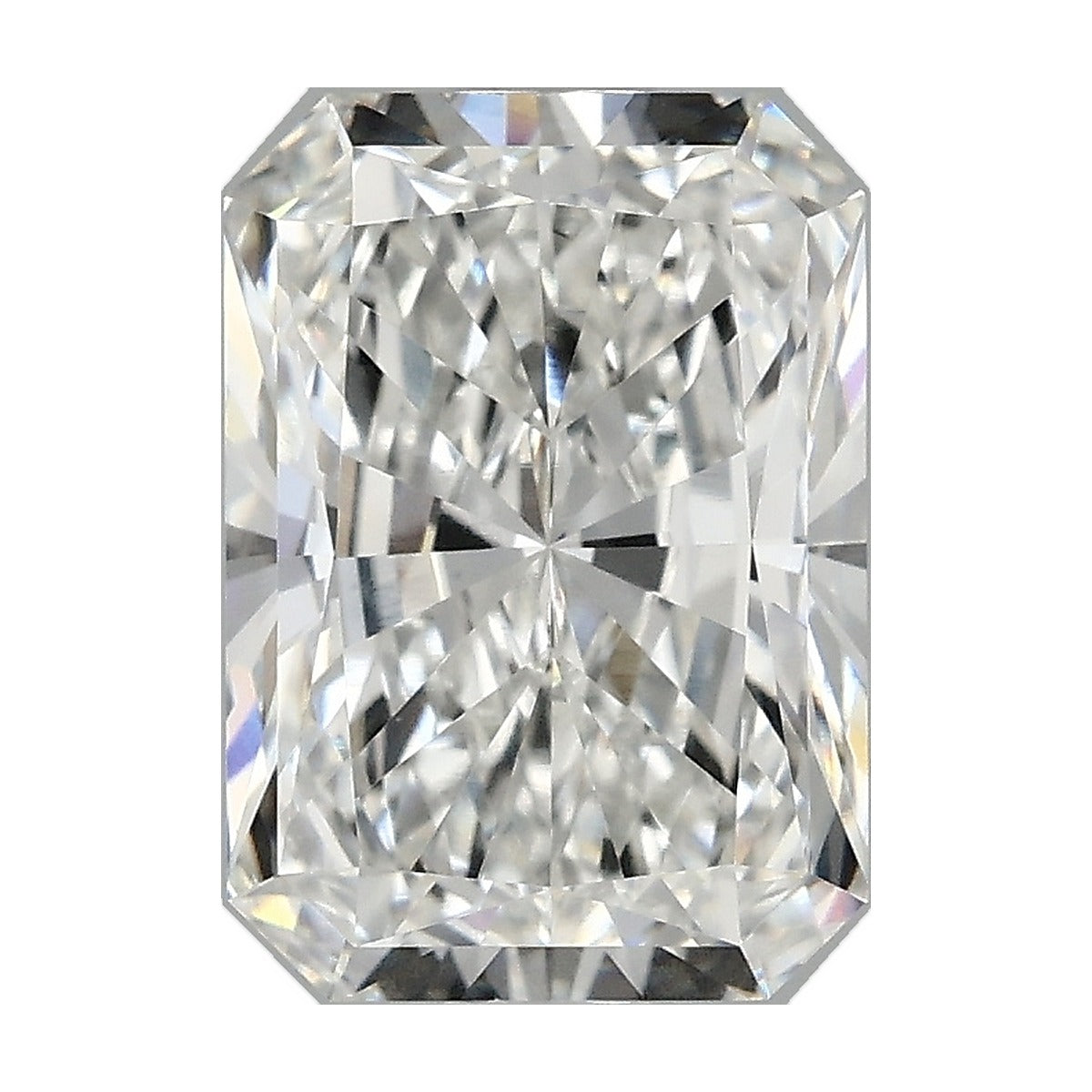 2.56 ct radiant lab-grown diamond, F color, VS1 clarity, IGI certified, still from its 360° video