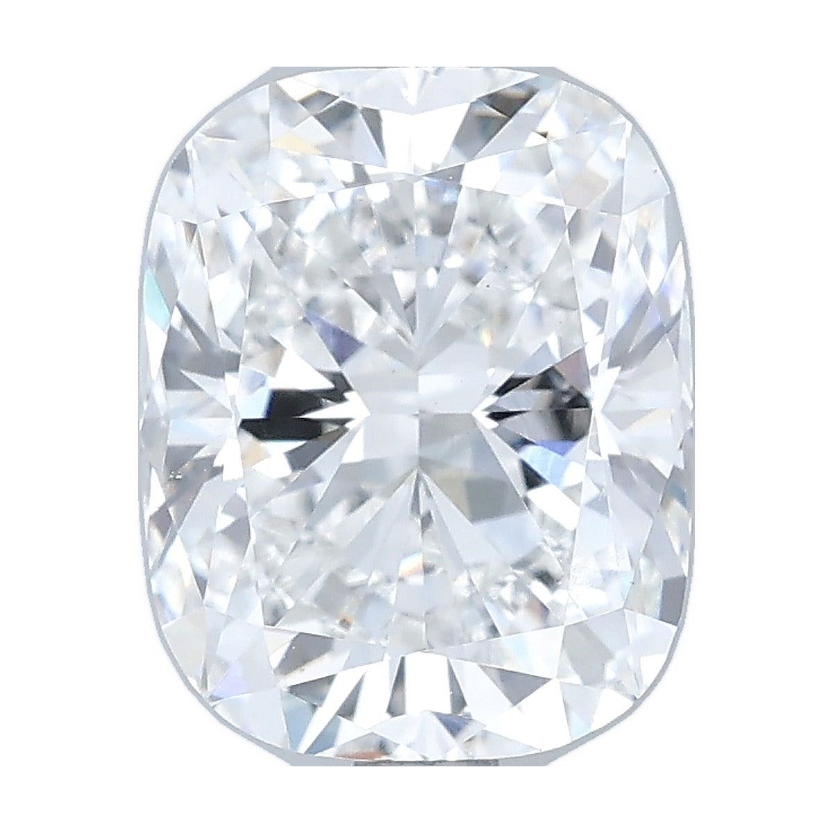 2.57 ct elongated cushion lab-grown diamond, E color, VS1 clarity, IGI certified, still from its 360° video