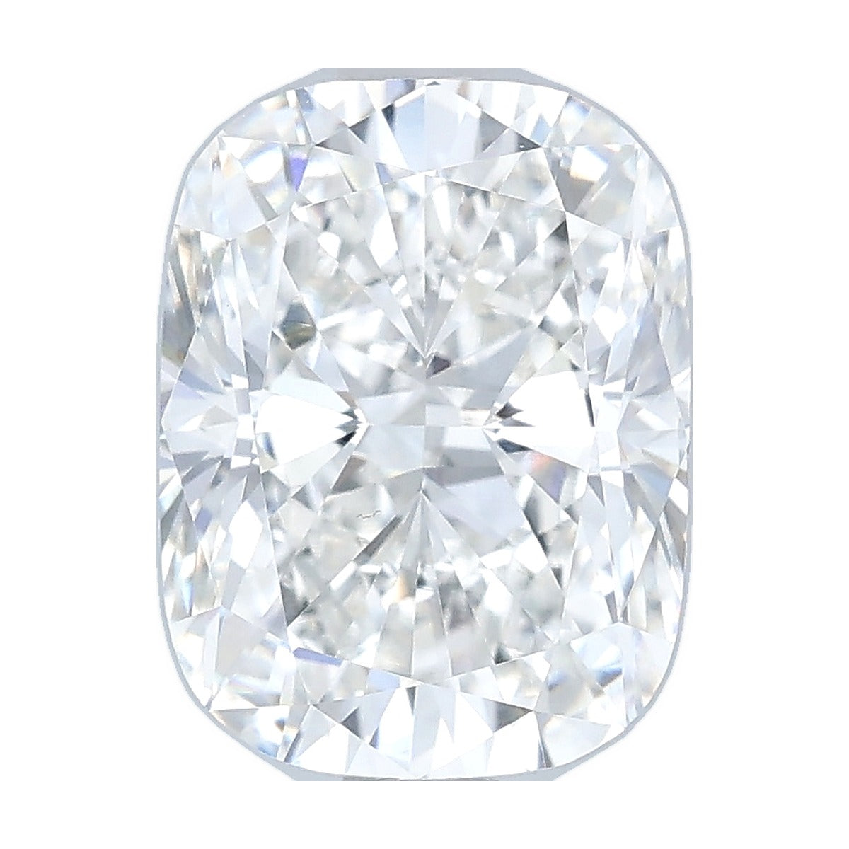 2.57 ct elongated cushion lab-grown diamond, F color, VVS2 clarity, IGI certified, still from its 360° video
