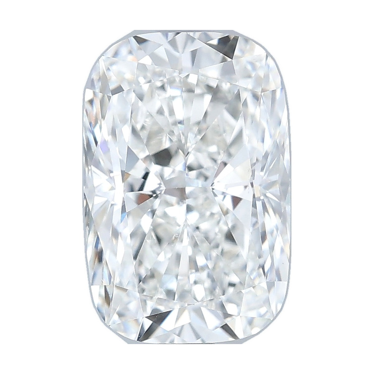 2.57 ct elongated cushion lab-grown diamond, G color, VS1 clarity, IGI certified, still from its 360° video