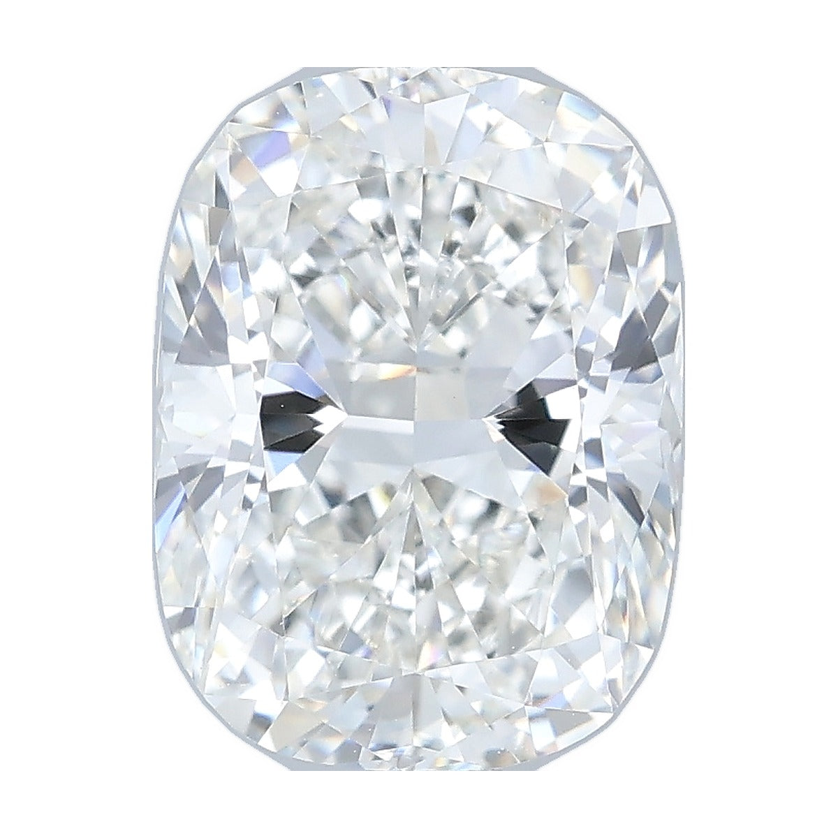 2.57 ct elongated cushion lab-grown diamond, G color, VVS2 clarity, IGI certified, still from its 360° video