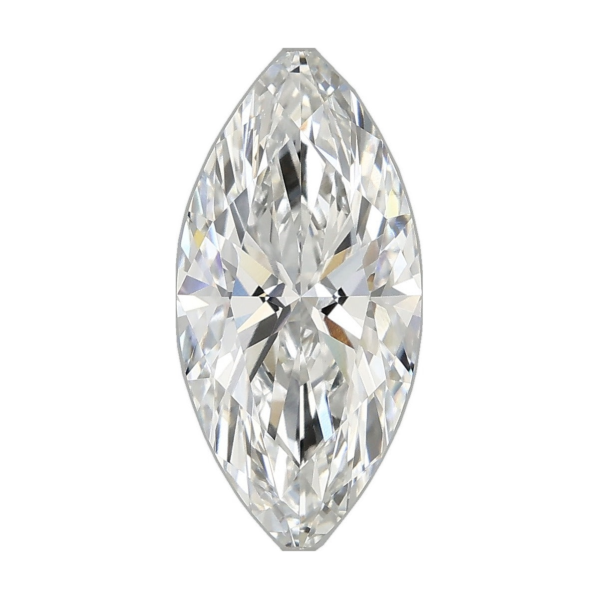 2.57 ct marquise lab-grown diamond, E color, VVS2 clarity, IGI certified, still from its 360° video