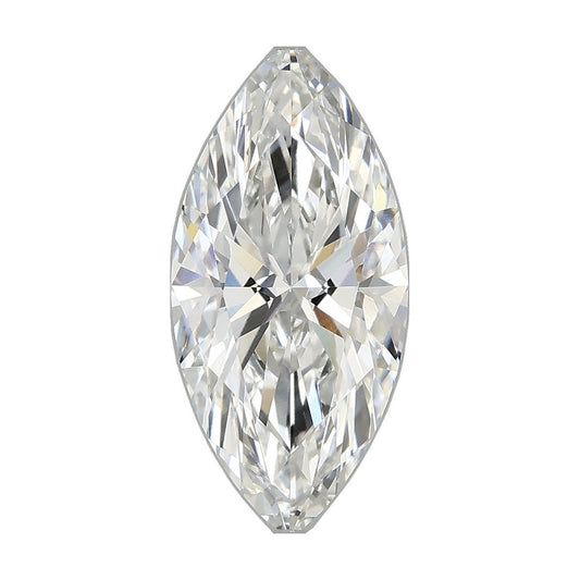 2.57 ct marquise lab-grown diamond, E color, VVS2 clarity, IGI certified, still from its 360° video