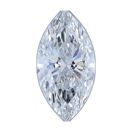 2.57 ct marquise lab-grown diamond, E color, VVS2 clarity, IGI certified, still from its 360° video