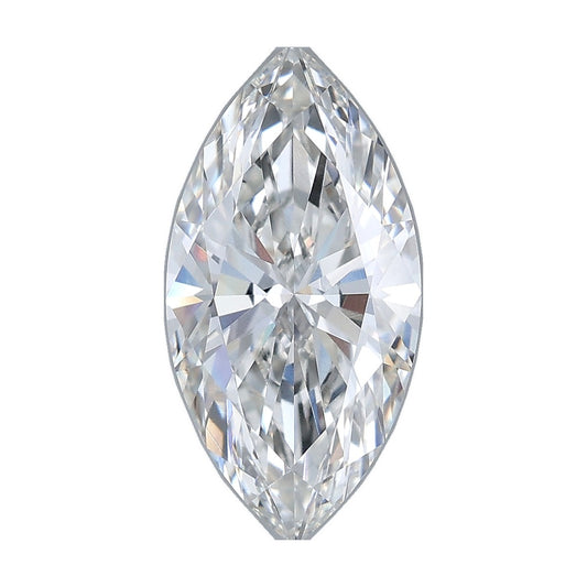 2.57 ct marquise lab-grown diamond, F color, VS1 clarity, IGI certified, still from its 360° video