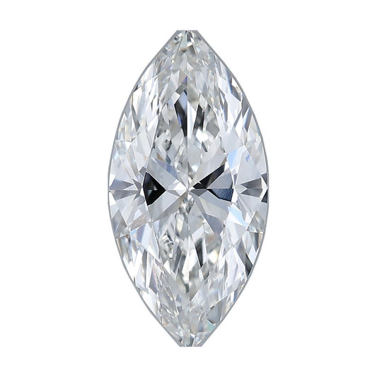 2.57 ct marquise lab-grown diamond, F color, VVS2 clarity, IGI certified, still from its 360° video