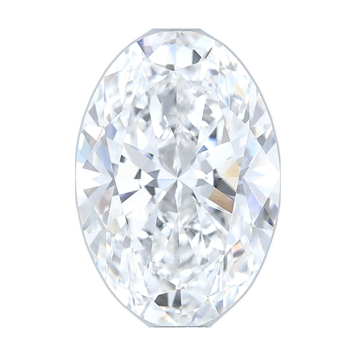 2.57 ct oval lab-grown diamond, D color, VVS2 clarity, IGI certified, still from its 360° video