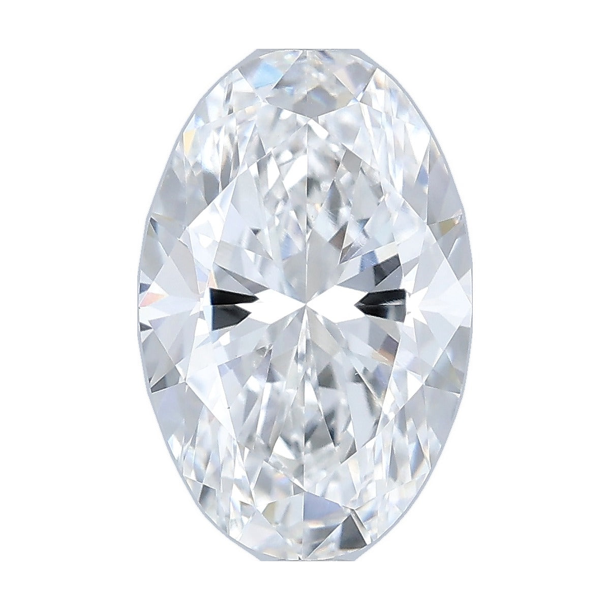 2.57 ct oval lab-grown diamond, F color, VVS2 clarity, IGI certified, still from its 360° video