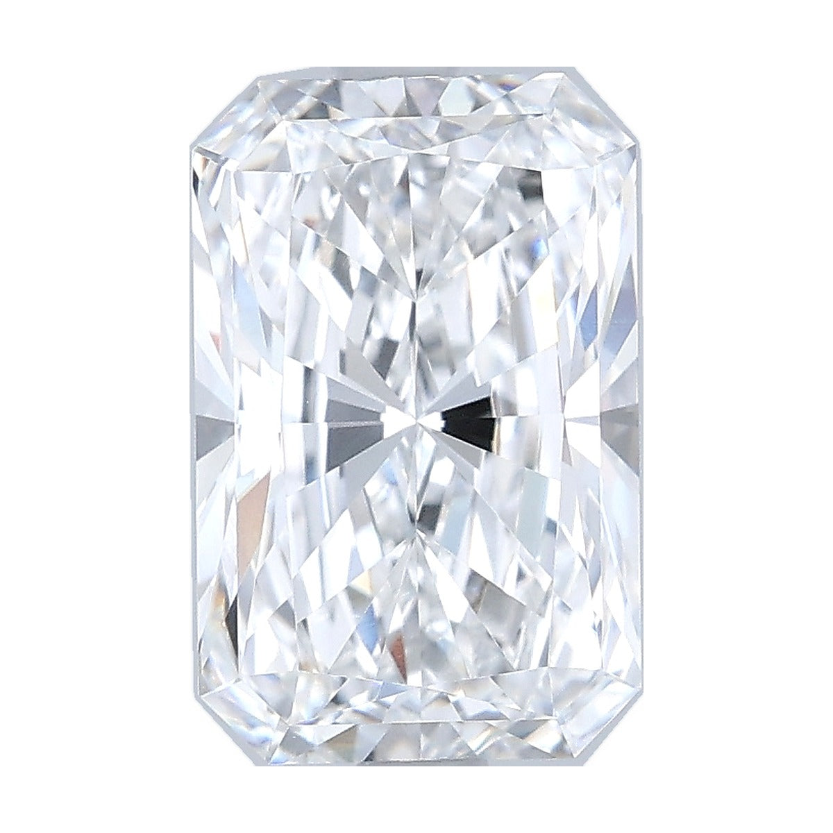 2.57 ct radiant lab-grown diamond, D color, VVS1 clarity, IGI certified, still from its 360° video