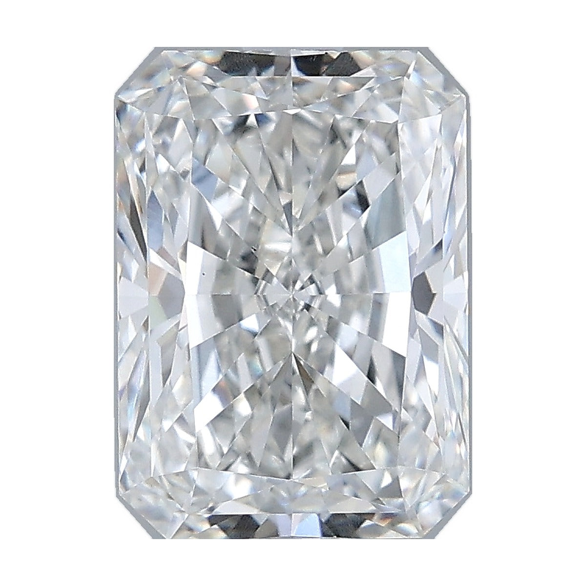 2.57 ct radiant lab-grown diamond, F color, VS1 clarity, IGI certified, still from its 360° video