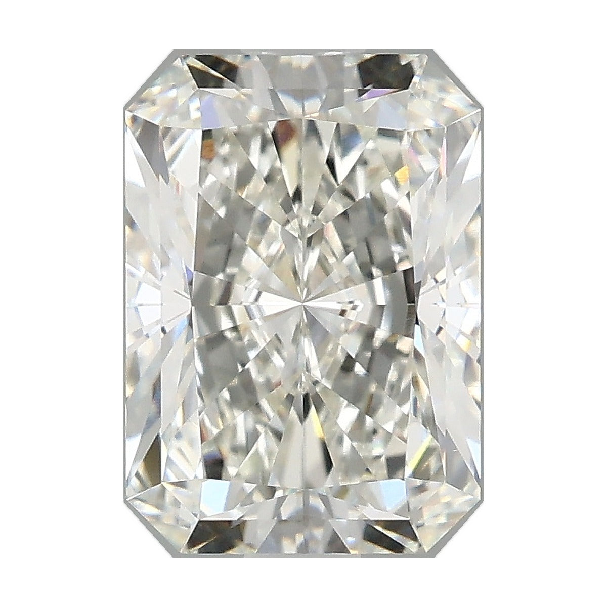 2.57 ct radiant lab-grown diamond, F color, VVS2 clarity, IGI certified, still from its 360° video