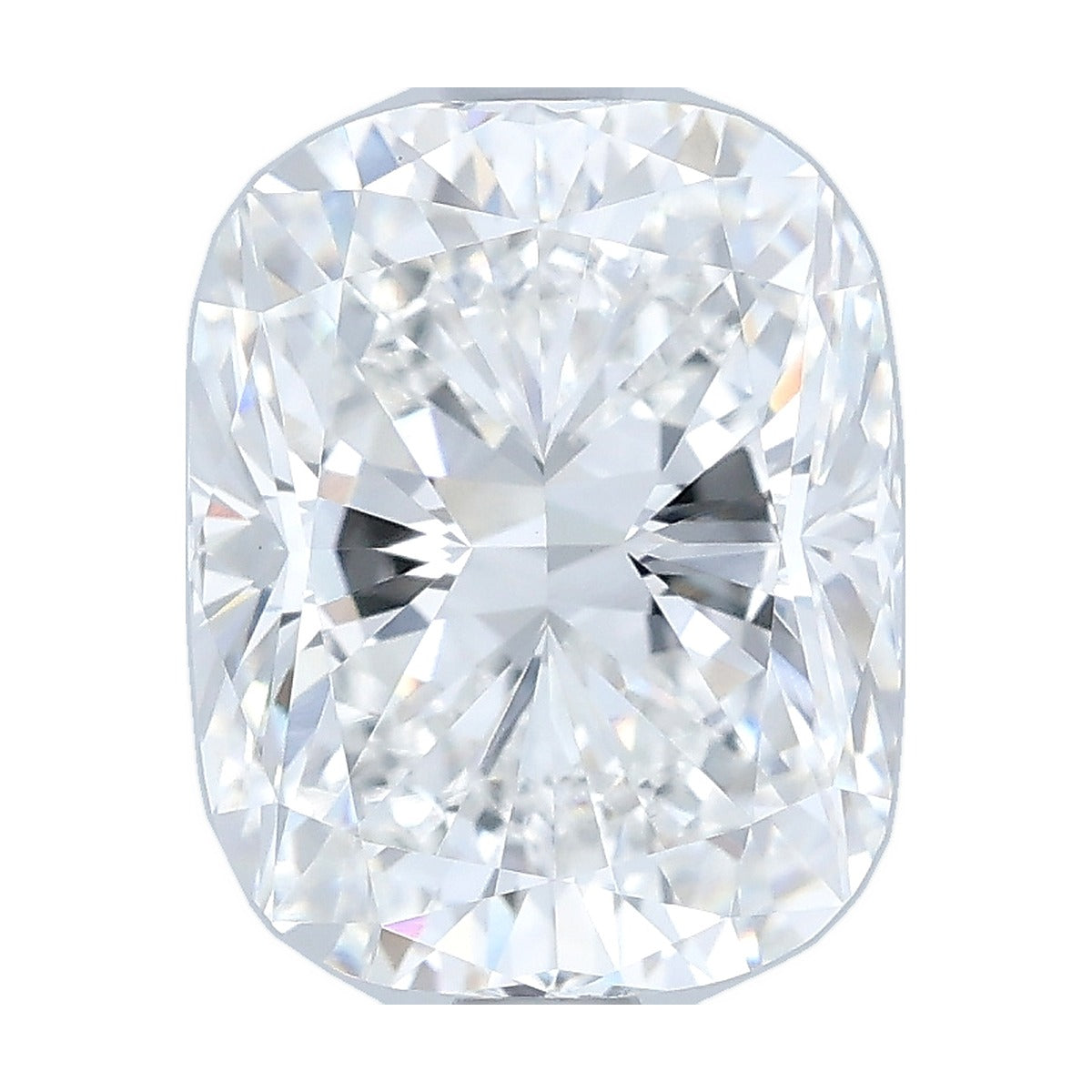 2.58 ct elongated cushion lab-grown diamond, E color, VVS2 clarity, IGI certified, still from its 360° video