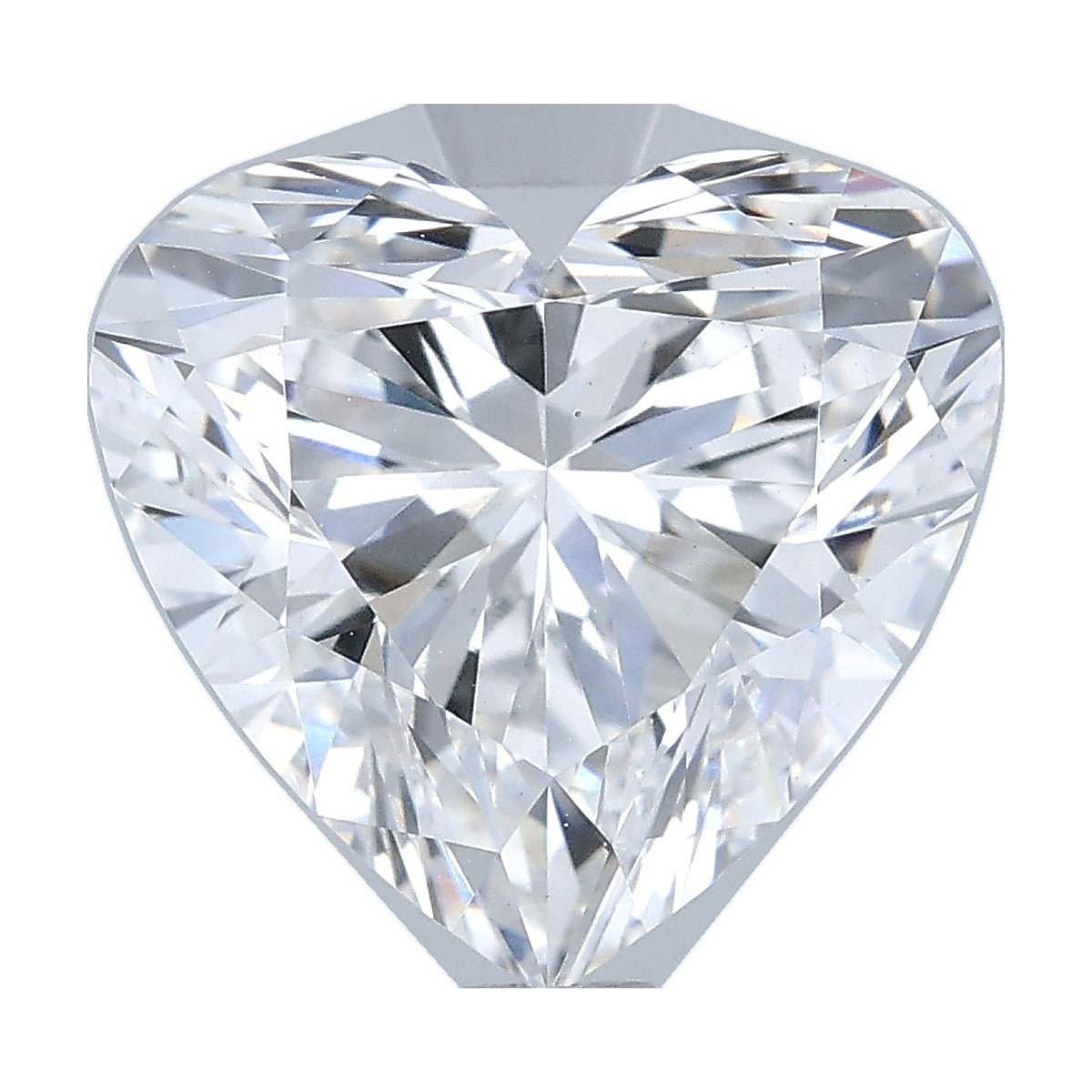 2.58 ct heart lab-grown diamond, D color, VS1 clarity, IGI certified, still from its 360° video