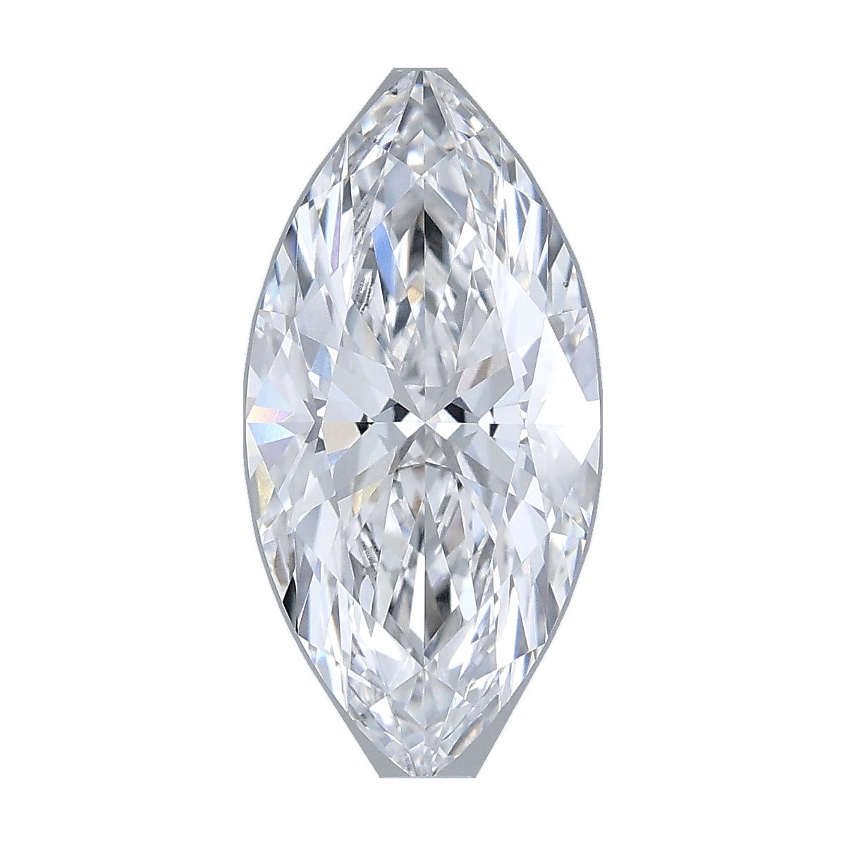 2.58 ct marquise lab-grown diamond, D color, VS1 clarity, IGI certified, still from its 360° video