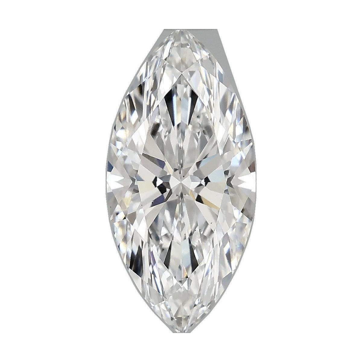 2.58 ct marquise lab-grown diamond, D color, VS2 clarity, IGI certified, still from its 360° video