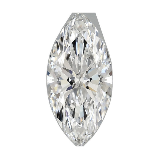 2.58 ct marquise lab-grown diamond, D color, VS2 clarity, IGI certified, still from its 360° video