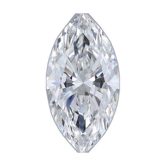 2.58 ct marquise lab-grown diamond, E color, VS1 clarity, IGI certified, still from its 360° video