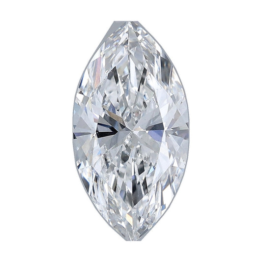 2.58 ct marquise lab-grown diamond, E color, VS1 clarity, IGI certified, still from its 360° video