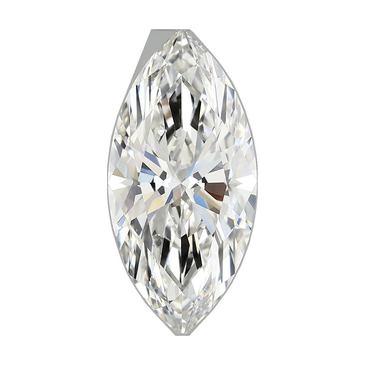 2.58 ct marquise lab-grown diamond, F color, VS1 clarity, IGI certified, still from its 360° video