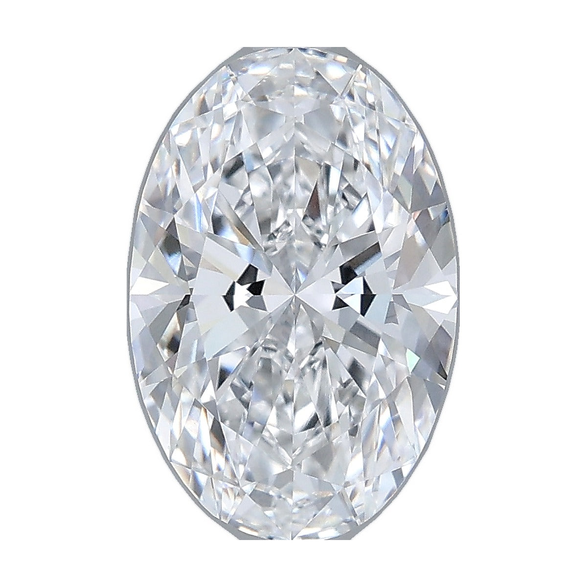 2.58 ct oval lab-grown diamond, D color, VVS2 clarity, IGI certified, still from its 360° video