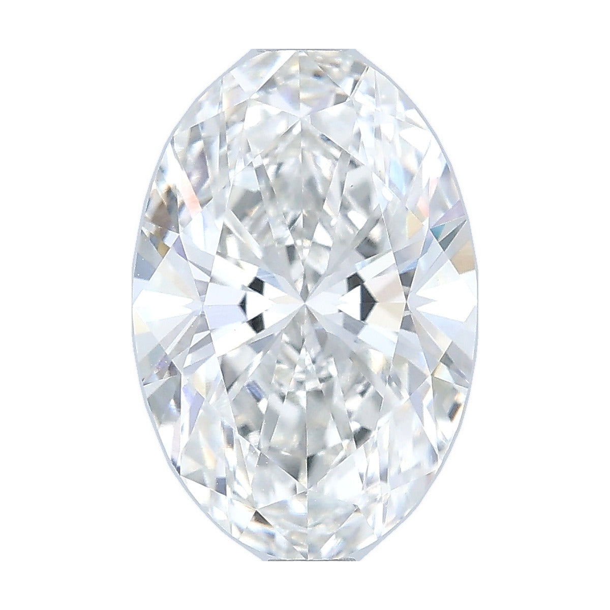 2.58 ct oval lab-grown diamond, F color, VVS2 clarity, IGI certified, still from its 360° video