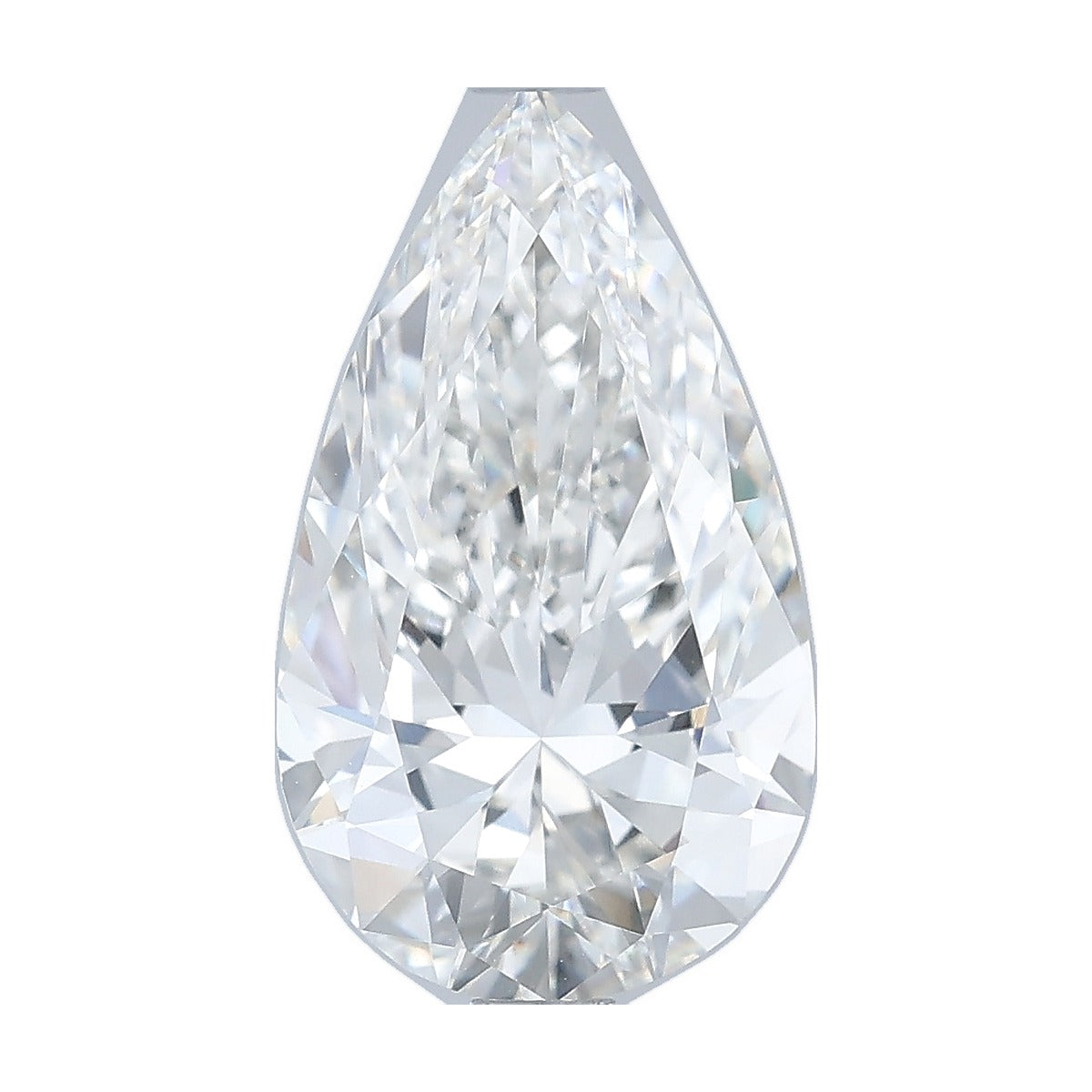 2.58 ct pear lab-grown diamond, F color, VVS1 clarity, IGI certified, still from its 360° video