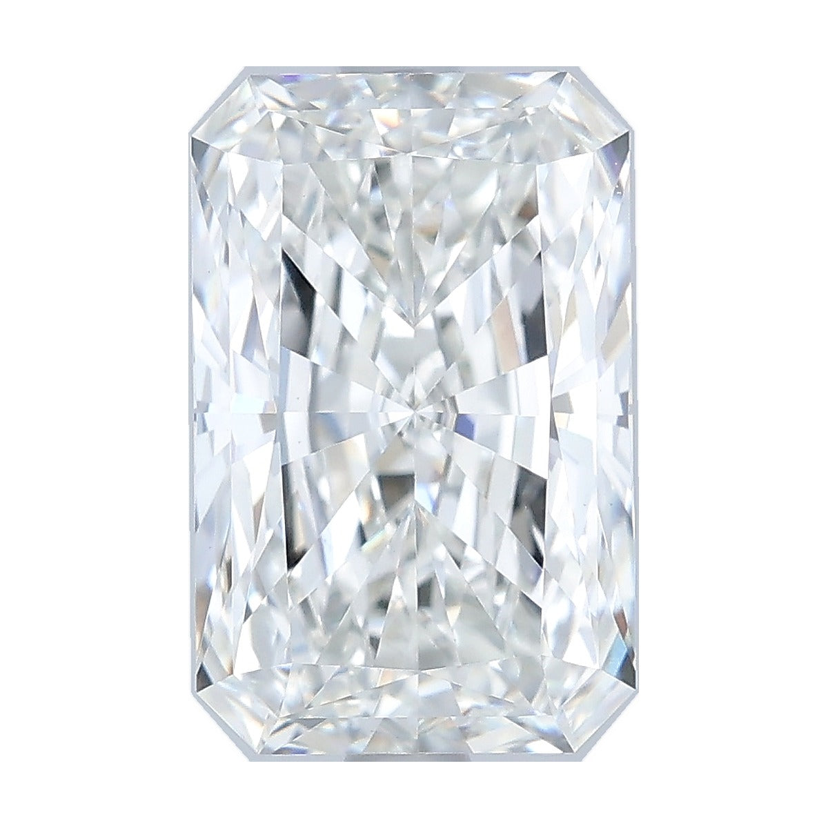 2.58 ct radiant lab-grown diamond, F color, VS1 clarity, IGI certified, still from its 360° video