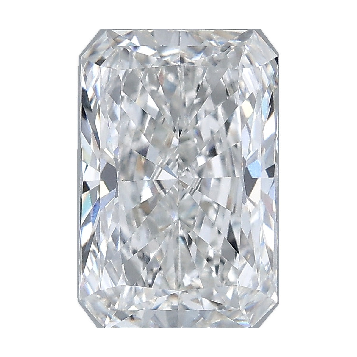 2.58 ct radiant lab-grown diamond, F color, VVS2 clarity, IGI certified, still from its 360° video
