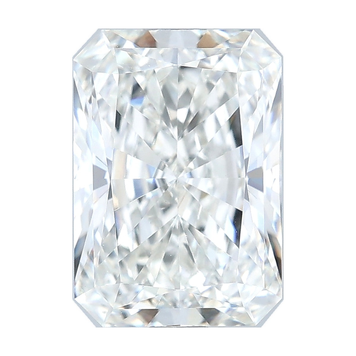 2.58 ct radiant lab-grown diamond, G color, VVS2 clarity, IGI certified, still from its 360° video