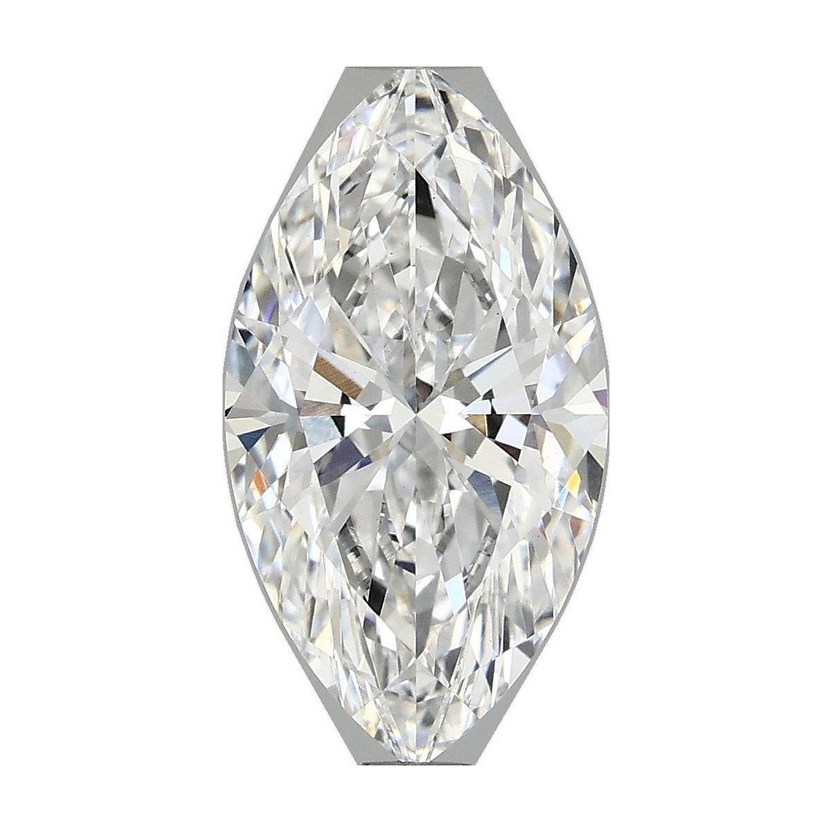 2.59 ct marquise lab-grown diamond, D color, VS1 clarity, IGI certified, still from its 360° video
