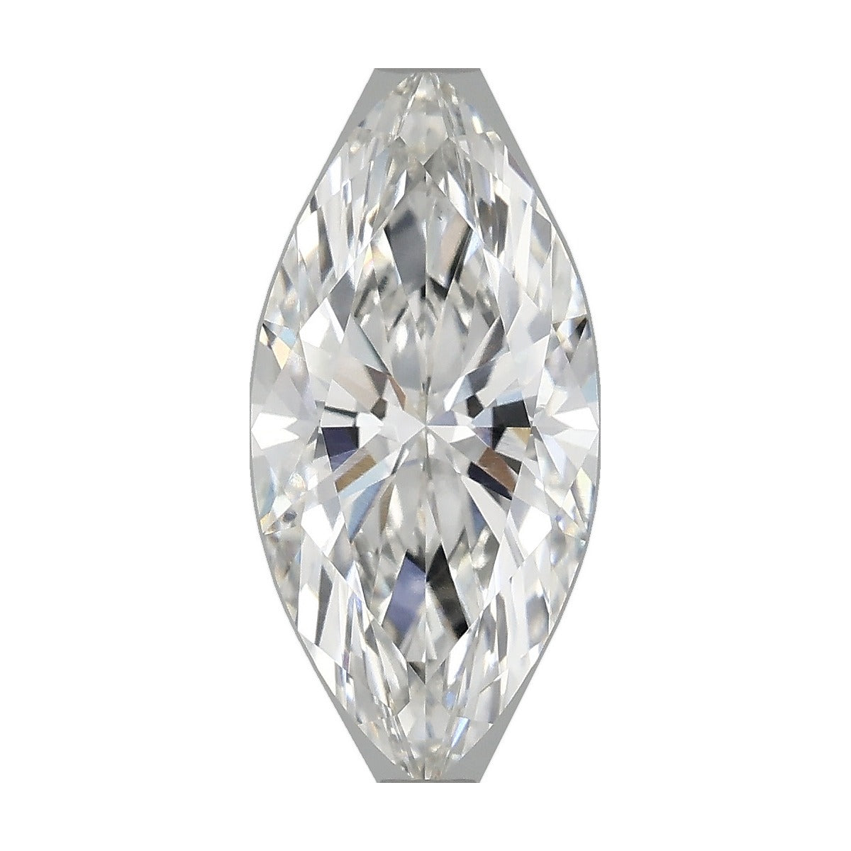 2.59 ct marquise lab-grown diamond, F color, VS1 clarity, IGI certified, still from its 360° video