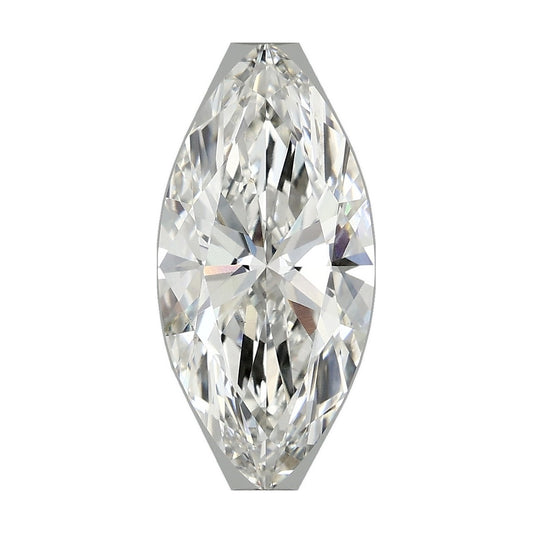 2.59 ct marquise lab-grown diamond, F color, VS1 clarity, IGI certified, still from its 360° video