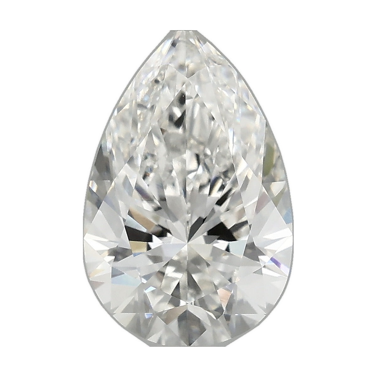 2.59 ct pear lab-grown diamond, F color, VVS1 clarity, IGI certified, still from its 360° video