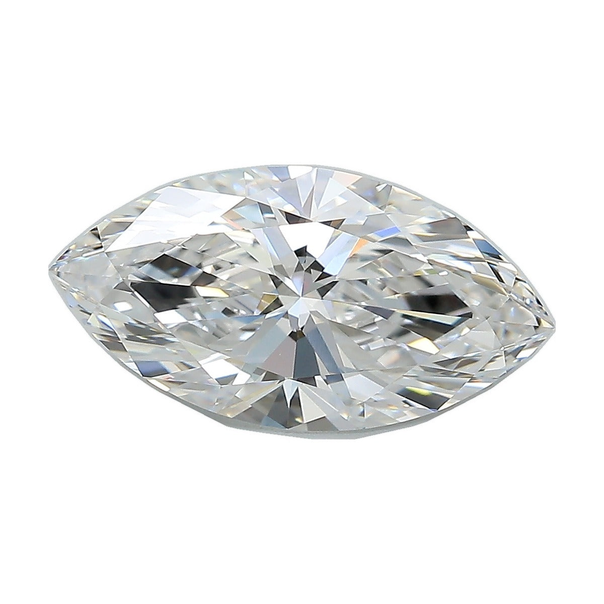 2.68 ct marquise lab-grown diamond, D color, VVS1 clarity, GIA certified, still from its 360° video