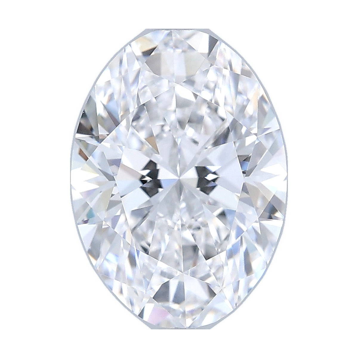 2.70 ct oval lab-grown diamond, D color, VS1 clarity, GIA certified, still from its 360° video