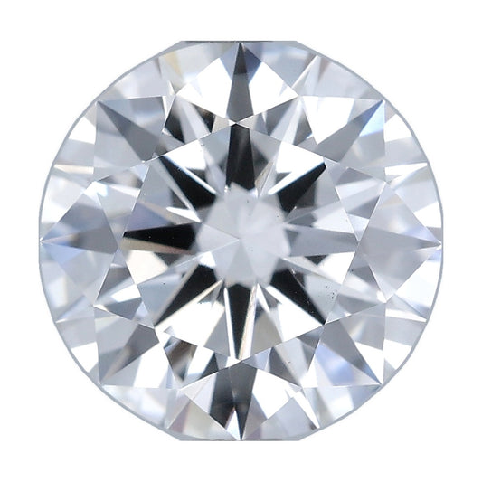 2.70 ct round lab-grown diamond, E color, VS1 clarity, IGI certified, still from its 360° video