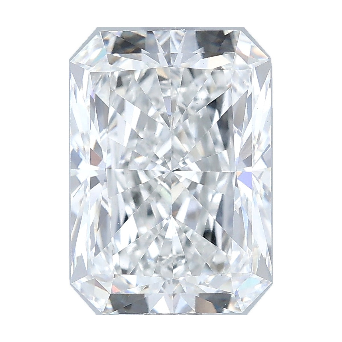 2.71 ct radiant lab-grown diamond, E color, VS1 clarity, IGI certified, still from its 360° video