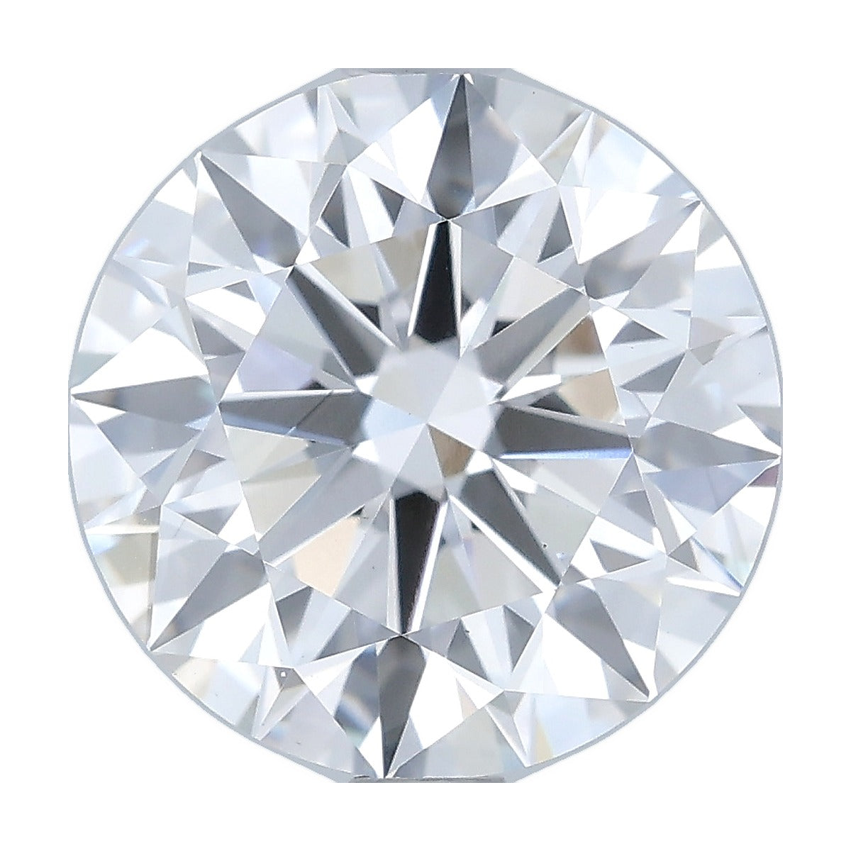 2.72 ct round lab-grown diamond, F color, VS1 clarity, IGI certified, still from its 360° video