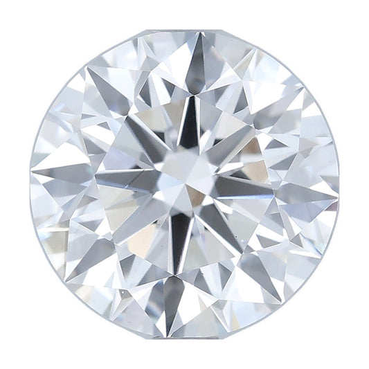2.72 ct round lab-grown diamond, F color, VS1 clarity, IGI certified, still from its 360° video