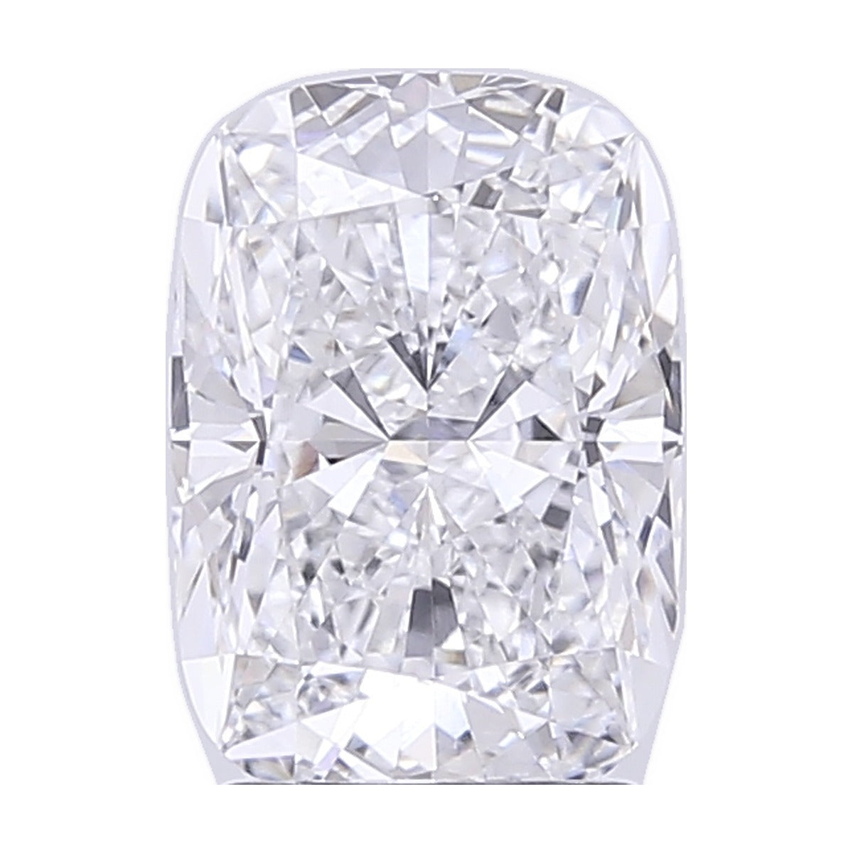2.73 ct elongated cushion lab-grown diamond, E color, VVS2 clarity, IGI certified, still from its 360° video